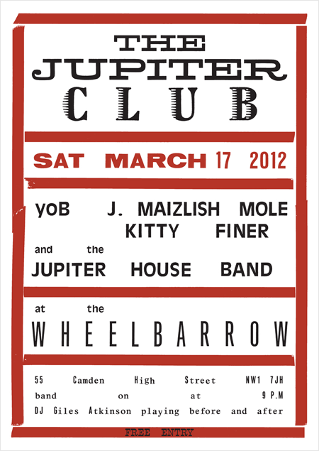 The Jupiter Club - 17 March 2012
